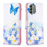 Custodia per telefono in pelle con motivo a disegno colorato, For Nokia G310, For Nokia G42, For Nokia C110