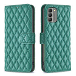 Custodia per cellulare in pelle con flip a portafoglio Diamond Lattice, For Nokia G310, For Nokia G42, For Nokia C110