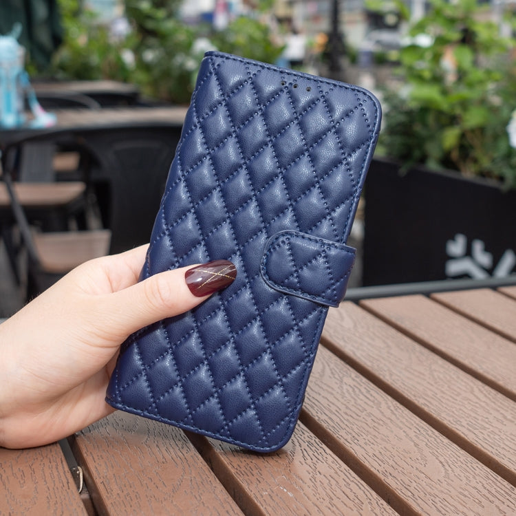 Custodia per cellulare in pelle con flip a portafoglio Diamond Lattice, For Samsung Galaxy A25 5G, For Samsung Galaxy S23 FE 5G