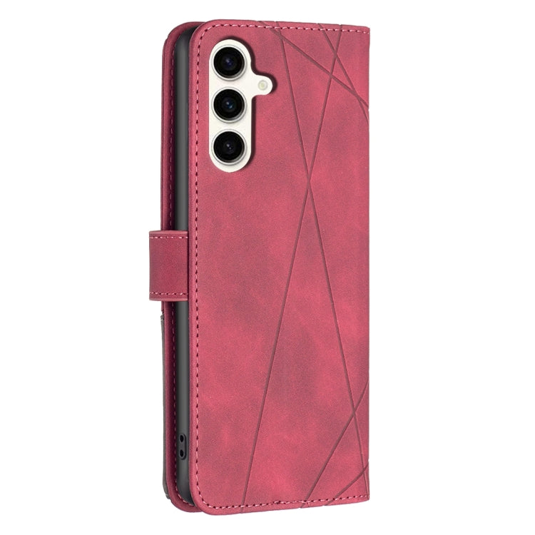 Custodia in pelle con fibbia magnetica per Samsung Galaxy S23 FE