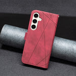 Custodia in pelle con fibbia magnetica per Samsung Galaxy S23 FE