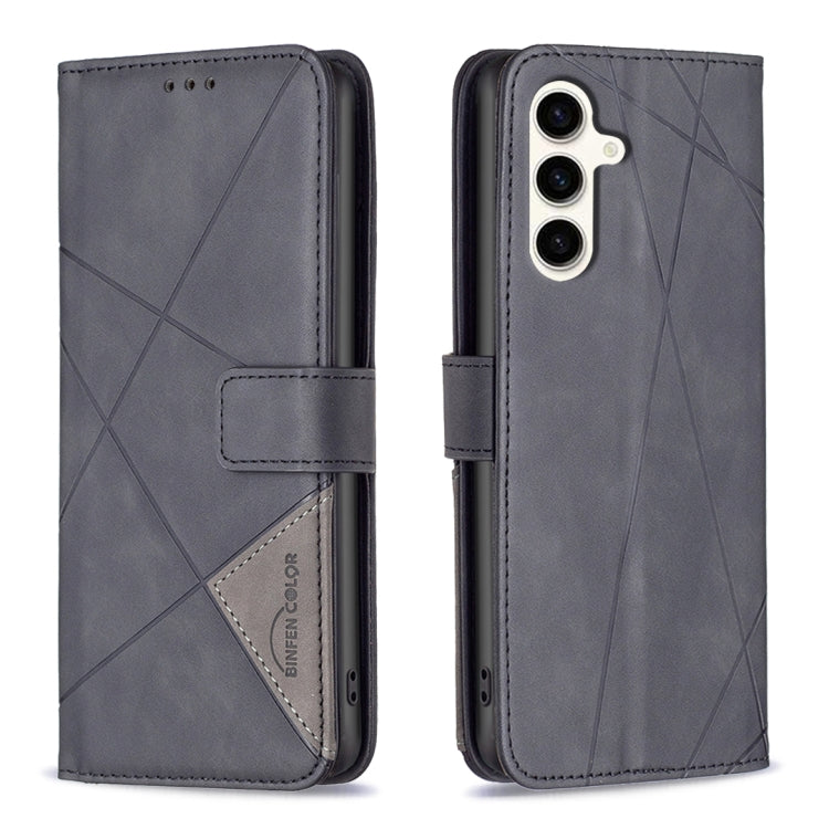 Custodia in pelle con fibbia magnetica per Samsung Galaxy S23 FE