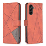 Custodia in pelle con fibbia magnetica per Samsung Galaxy S24 Ult