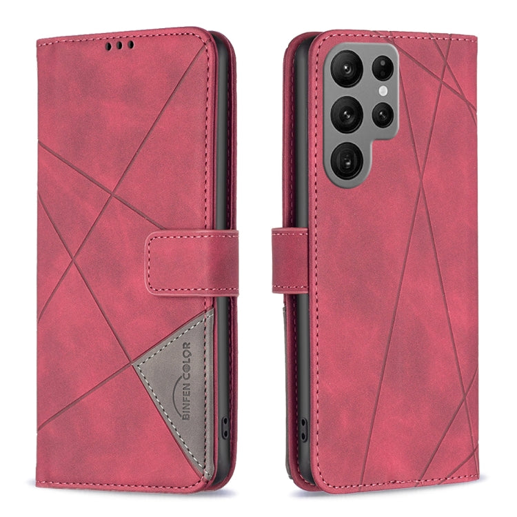 Custodia in pelle con fibbia magnetica per Samsung Galaxy S24 Ult