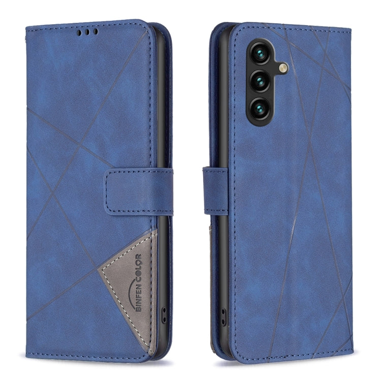 Custodia in pelle con fibbia magnetica per Samsung Galaxy M55