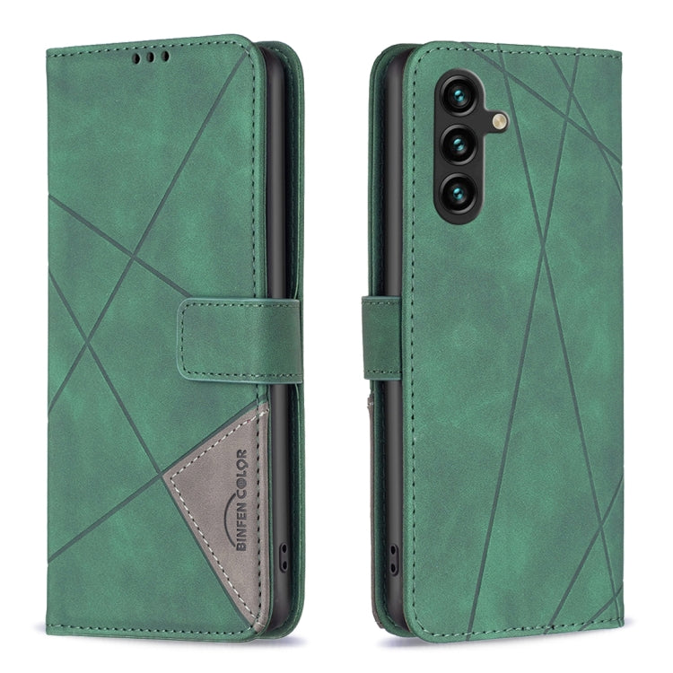 Custodia in pelle con fibbia magnetica per Samsung Galaxy M55