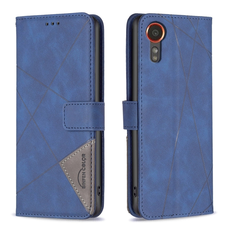 Custodia in pelle con fibbia magnetica per Samsung Galaxy M55