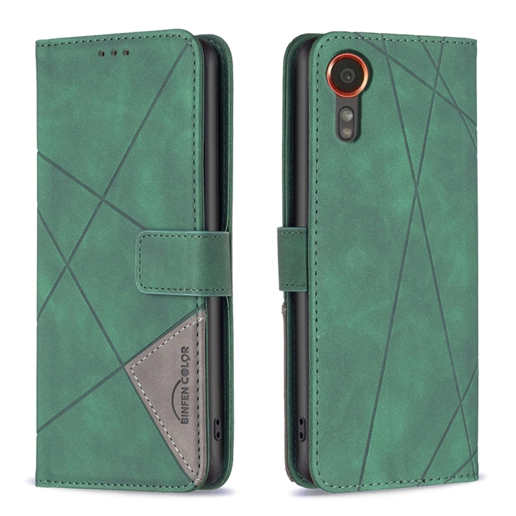 Custodia in pelle con fibbia magnetica per Samsung Galaxy M55
