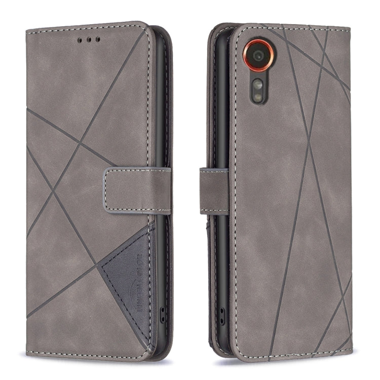 Custodia in pelle con fibbia magnetica per Samsung Galaxy M55