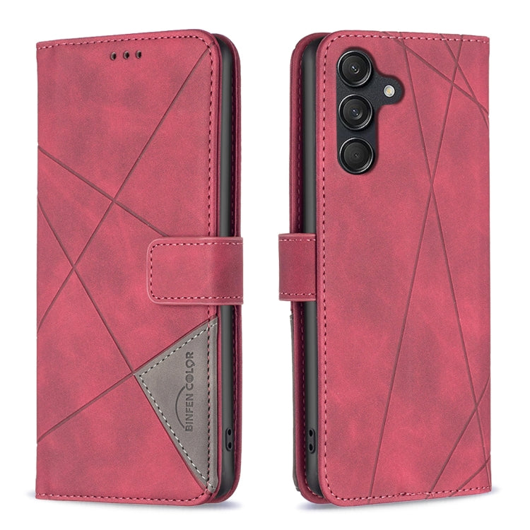 Custodia in pelle con fibbia magnetica per Samsung Galaxy M55