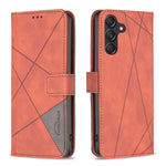 Custodia in pelle con fibbia magnetica per Samsung Galaxy M55