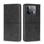 Custodia per telefono in pelle magnetica con trama di mucca, For vivo S17 5G / S17 Pro 5G, For vivo iQOO Neo 8 / 8 Pro 5G, For vivo Y78 5G