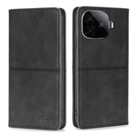 Custodia per telefono in pelle magnetica con trama di mucca, For vivo iQOO Z9 Turbo, For vivo Y03 4G, For vivo Y100 5G IDN, For vivo Y35+ 5G