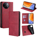 Custodia per telefono in pelle magnetica con trama di mucca, For vivo V60 5G Global, For vivo iQOO Neo 10 5G Global, For vivo X200s 5G, For vivo Y39 5G Global