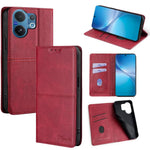 Custodia per telefono in pelle magnetica con trama di mucca, For vivo V60 5G Global, For vivo iQOO Neo 10 5G Global, For vivo X200s 5G, For vivo Y39 5G Global