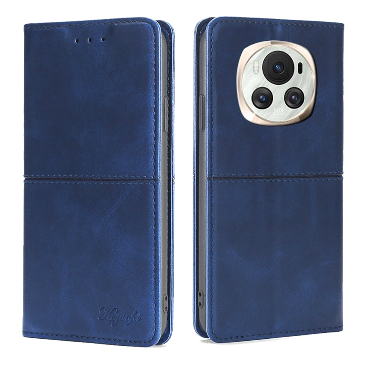 Custodia per telefono in pelle magnetica con trama di mucca, For Honor 200 Pro 5G, For Honor 200 Lite 5G Global, For Honor Magic6 Pro, For Honor Magic6