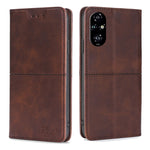 Custodia per telefono in pelle magnetica con trama di mucca, For Honor 200 Pro 5G, For Honor 200 Lite 5G Global, For Honor Magic6 Pro, For Honor Magic6