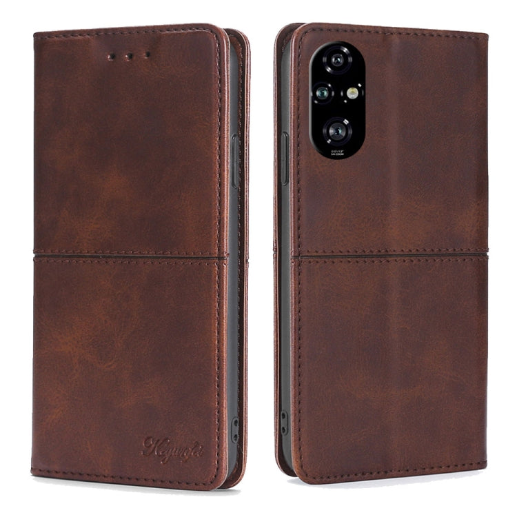 Custodia per telefono in pelle magnetica con trama di mucca, For Honor 200 Pro 5G, For Honor 200 Lite 5G Global, For Honor Magic6 Pro, For Honor Magic6