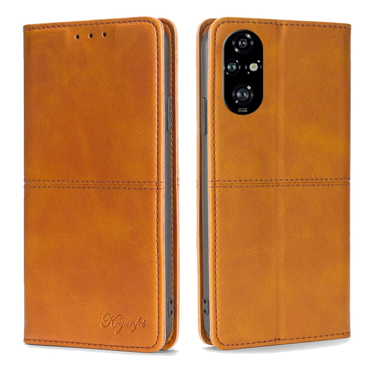 Custodia per telefono in pelle magnetica con trama di mucca, For Honor 200 Pro 5G, For Honor 200 Lite 5G Global, For Honor Magic6 Pro, For Honor Magic6