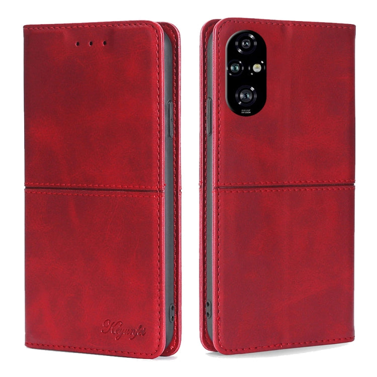 Custodia per telefono in pelle magnetica con trama di mucca, For Honor 200 Pro 5G, For Honor 200 Lite 5G Global, For Honor Magic6 Pro, For Honor Magic6