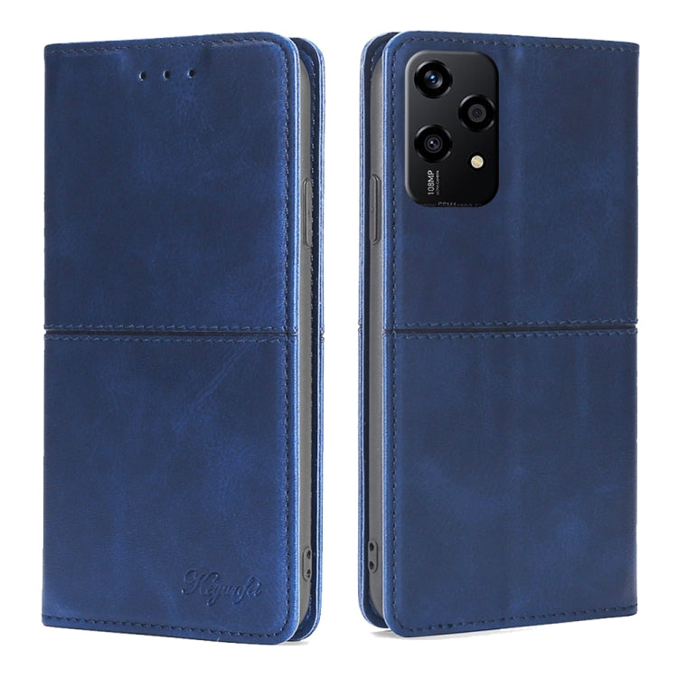 Custodia per telefono in pelle magnetica con trama di mucca, For Honor 200 Pro 5G, For Honor 200 Lite 5G Global, For Honor Magic6 Pro, For Honor Magic6