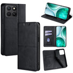 Custodia per telefono in pelle magnetica con trama di mucca, For Honor 400 Pro Global 160.8mm, For Honor X8c 4G, For Honor Play 60 Plus, For Honor 200 5G
