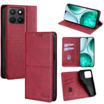 Custodia per telefono in pelle magnetica con trama di mucca, For Honor 400 Pro Global 160.8mm, For Honor X8c 4G, For Honor Play 60 Plus, For Honor 200 5G