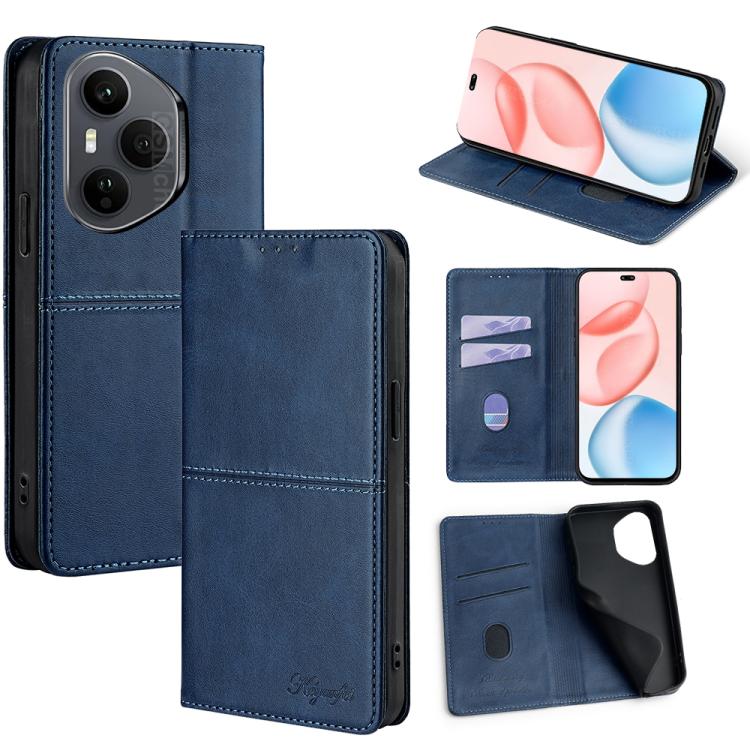 Custodia per telefono in pelle magnetica con trama di mucca, For Honor 400 Pro Global 160.8mm, For Honor X8c 4G, For Honor Play 60 Plus, For Honor 200 5G