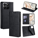 Custodia per telefono in pelle magnetica con trama di mucca, For Honor 400 Smart 5G, For Honor X70 5G, For Honor X6c 4G, For Honor X60 GT 5G