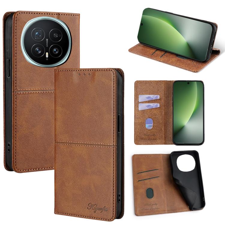 Custodia per telefono in pelle magnetica con trama di mucca, For Honor X8d 4G, For Honor X5c 4G, For Honor Magic8 Pro, For Honor Magic8
