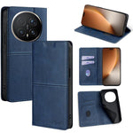 Custodia per telefono in pelle magnetica con trama di mucca, For Honor X8d 4G, For Honor X5c 4G, For Honor Magic8 Pro, For Honor Magic8