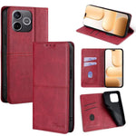 Custodia per telefono in pelle magnetica con trama di mucca, For Honor 600 Lite Global, For Honor X6d 5G, For Honor Magic8 Pro Air 5G, For Honor Power2