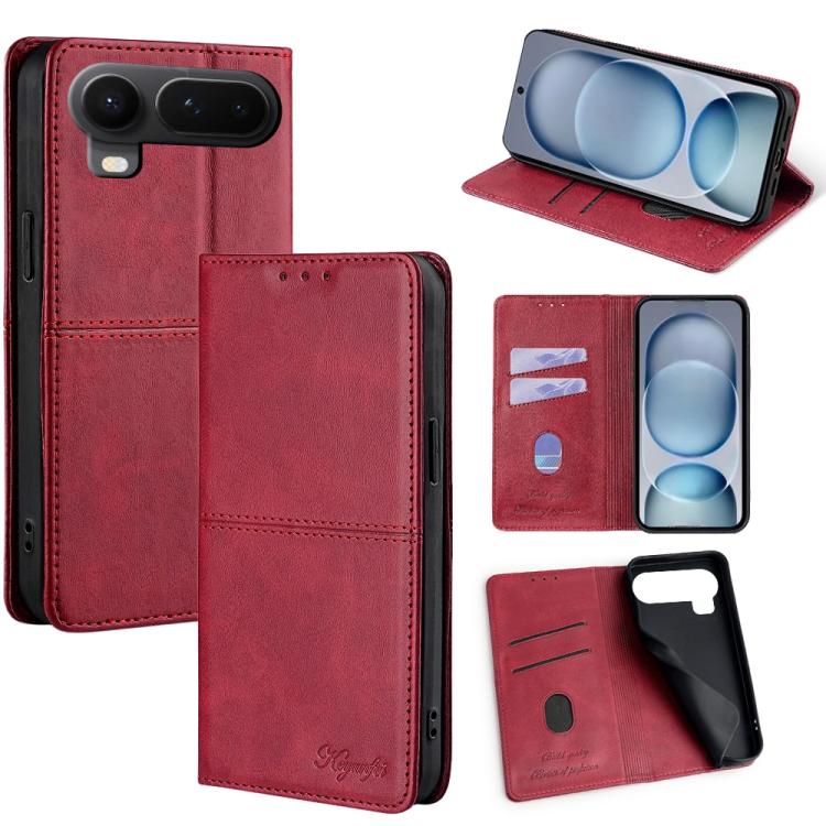 Custodia per telefono in pelle magnetica con trama di mucca, For Honor 600 Lite Global, For Honor X6d 5G, For Honor Magic8 Pro Air 5G, For Honor Power2
