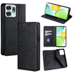 Custodia per telefono in pelle magnetica con trama di mucca, For Honor 600 Lite Global, For Honor X6d 5G, For Honor Magic8 Pro Air 5G, For Honor Power2