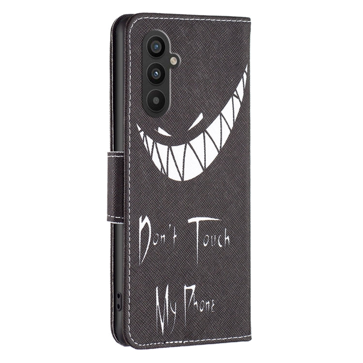 Custodia in pelle con motivo colorato per Samsung Galaxy A25 5G