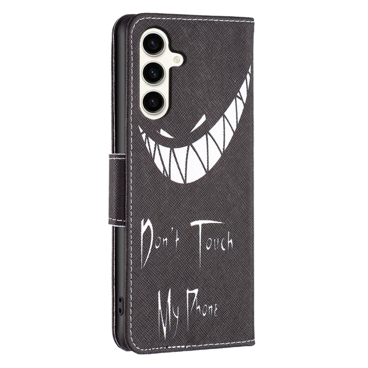 Custodia in pelle con motivo colorato per Samsung Galaxy S23 FE