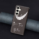Custodia in pelle con motivo colorato per Samsung Galaxy S23 FE