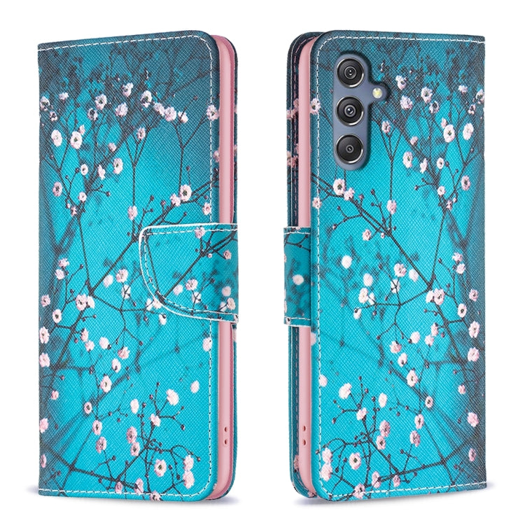 Custodia in pelle con motivo colorato per Samsung Galaxy A25 5G