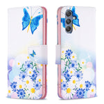 Custodia in pelle con motivo colorato per Samsung Galaxy A25 5G