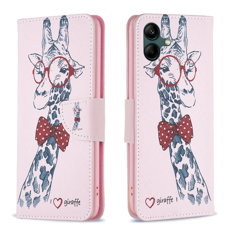 Custodia in pelle con motivo colorato per Samsung Galaxy S23 FE