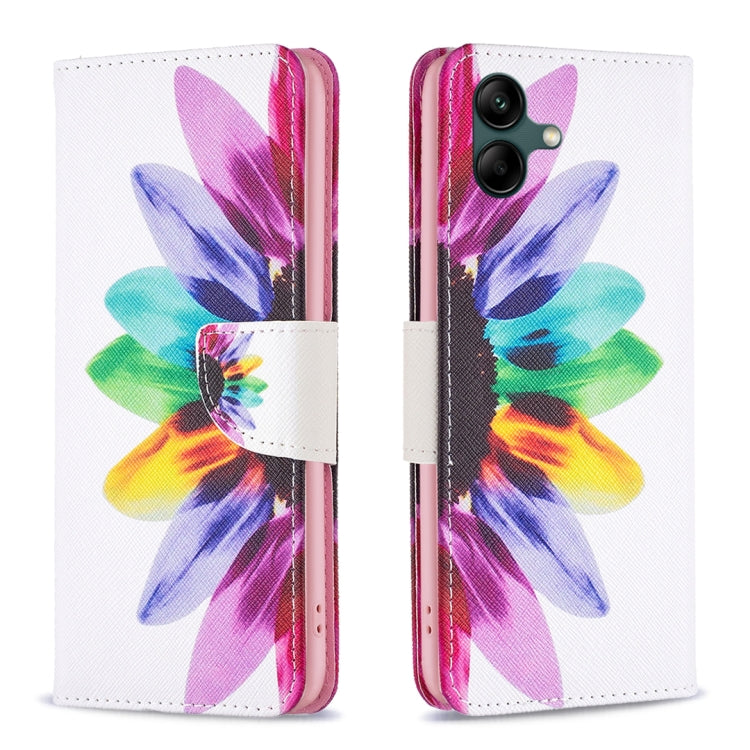 Custodia in pelle con motivo colorato per Samsung Galaxy S23 FE