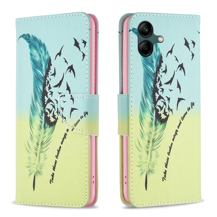 Custodia in pelle con motivo colorato per Samsung Galaxy S23 FE