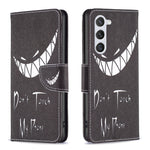 Custodia in pelle con motivo colorato per Samsung Galaxy S24 5G
