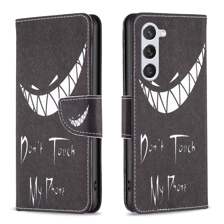 Custodia in pelle con motivo colorato per Samsung Galaxy S24 5G