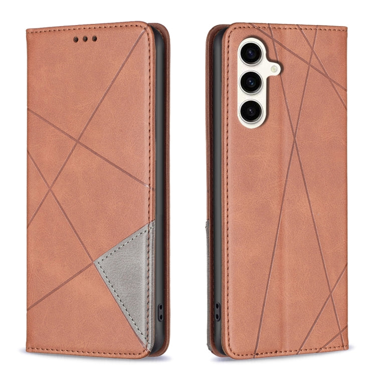 Custodia in pelle magnetica per Samsung Galaxy S23 FE 5G