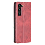 Custodia in pelle magnetica per Samsung Galaxy S24+ 5G