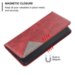Custodia in pelle magnetica per Samsung Galaxy S23 FE 5G