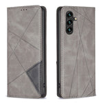 Custodia in pelle magnetica per Samsung Galaxy S23 FE 5G