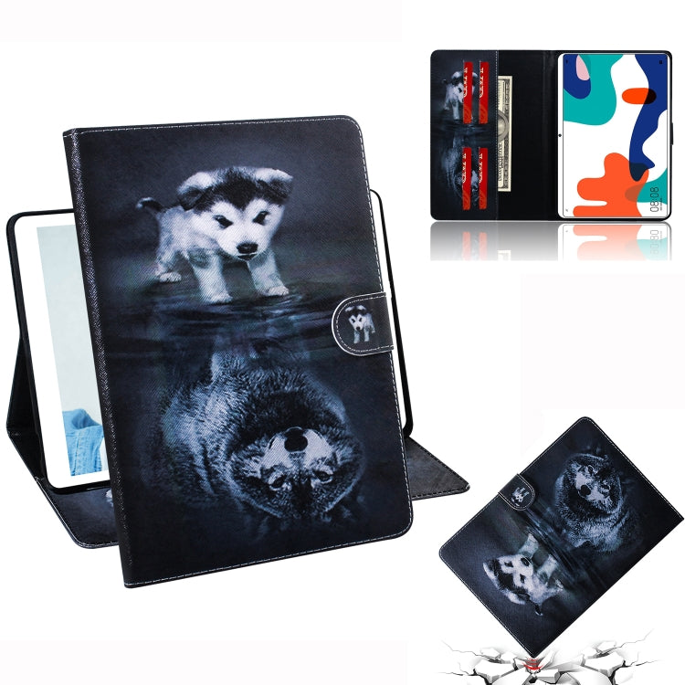 Custodia portafoglio in pelle PU per Huawei MatePad 10.4