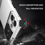 Custodia per telefono camshield scorrevole con supporto stereoscopico, For iPhone 16, For iPhone 15 Pro Max, For iPhone 15 Pro